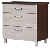 Show details for Bodzio Ola Bottom Kitchen Drawer 80 Gloss Latte