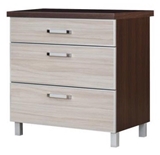 Show details for Bodzio Ola Bottom Kitchen Drawer 80 Nut Latte