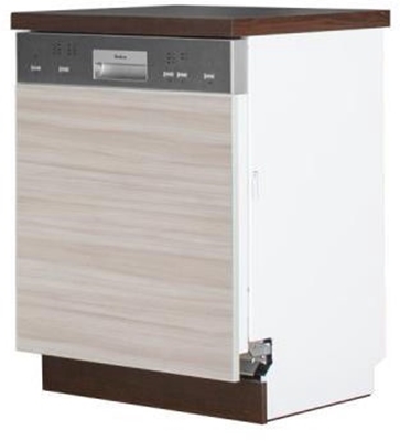 Picture of Bodzio Ola Dishwasher Cabinet Open 60 Gloss Latte