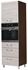 Picture of Bodzio Ola High Rise Oven Cabinet 60 Gloss Right Latte