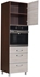 Picture of Bodzio Ola High Rise Oven Cabinet 60 Gloss Right Latte