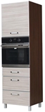 Show details for Bodzio Ola High Rise Oven Cabinet 60 Left Nut Latte