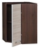 Picture of Bodzio Ola Kitchen Corner Cabinet 53 Nut Latte