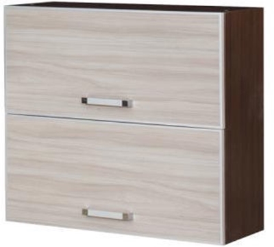 Picture of Bodzio Ola Kitchen Upper Cabinet 80 Horizontal Gloss Latte