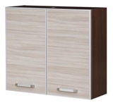 Show details for Bodzio Ola Kitchen Upper Cabinet 80 Nut Latte