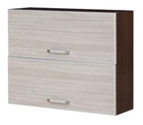 Show details for Bodzio Ola Kitchen Upper Cabinet Horizontal 90 Nut Latte