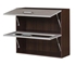 Picture of Bodzio Ola Kitchen Upper Showcse Cabinet 80 Nut Latte