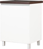 Show details for Bodzio Sandi 60 Kitchen Sink Cabinet Left White