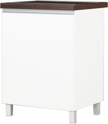 Picture of Bodzio Sandi 60 Kitchen Sink Cabinet Left White