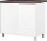 Show details for Bodzio Sandi 90 Kitchen Corner Cabinet Right White