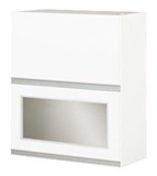 Show details for Bodzio Sandi Upper Cabinet 60x72x31cm Polished White