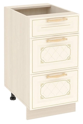 Picture of DaVita Milana 23.59 Kitchen Bottom Cabinet Astrid Pine/Vanilla