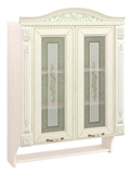 Show details for DaVita Olivija 71.15 Kitchen Upper Cabinet Astrid Pine/Light Olive