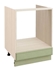 Picture of DaVita Olivija 72.57 Kitchen Bottom Cabinet Astrid Pine/Green