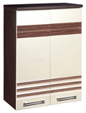 Show details for DaVita Rio 16.01.1 Kitchen Upper Cabinet Wenge Oak/Pearl