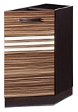 Show details for DaVita Rio 16.64 Kitchen Bottom Cabinet Right Wenge Oak/Brown