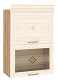 Show details for DaVita Šarlotta 73.08 Kitchen Upper Cabinet Sonoma Oak/Beige