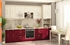 Picture of DaVita Viktorija 20.50 Kitchen Bottom Cabinet Under The Sink Astrid Pine/Bordeaux