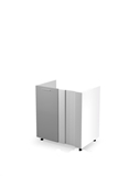 Show details for Halmar Kitchen Bottom Cabinet Under The Sink Vento DKN-100/82 Light Grey