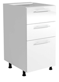 Show details for Halmar Kitchen Bottom Cabinet Vento D3S 40/82 White/Light Grey