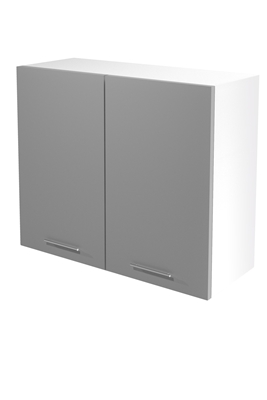 Picture of Halmar Kitchen Upper Cabinet Vento G-80/72 Light Grey