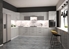 Picture of Halmar Kitchen Upper Cabinet Vento Go 60/36 White Grey