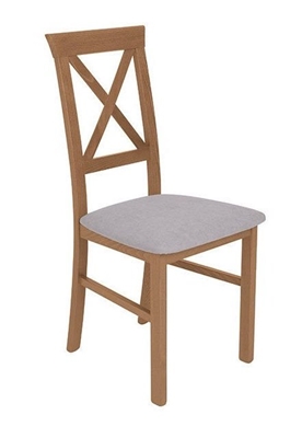 Picture of Dining chair Black Red White Alla 3 Brown / Gray