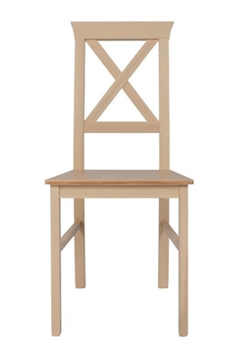 Picture of Dining chair Black Red White Alla 4 Beige / Brown