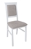 Picture of Dining chair Black Red White Allanis 2 White / Gray
