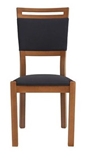 Show details for Dining chair Black Red White Arosa Walnut Ekwador 2417