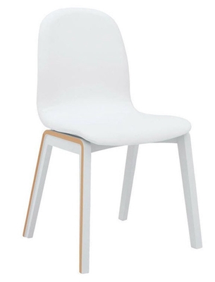 Picture of Dining chair Black Red White Bari White