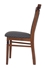 Picture of Dining chair Black Red White Bawaria Black / Walnut