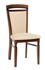 Picture of Dining chair Black Red White Bawaria Dkrs II Beige / Walnut
