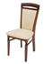 Picture of Dining chair Black Red White Bawaria Dkrs II Beige / Walnut