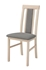 Picture of Dining chair Black Red White Belia Sonoma Oak / Gray