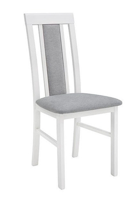 Picture of Dining chair Black Red White Belia White / Gray