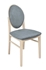 Picture of Dining chair Black Red White Bernardin Sonoma Oak / Gray