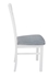 Picture of Dining chair Black Red White Cannet Gray / White