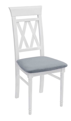 Picture of Dining chair Black Red White Cannet White / Gray
