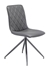 Picture of Dining chair Black Red White Elisa Gray