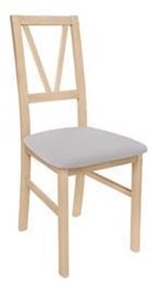 Picture of Dining chair Black Red White Filo Oak