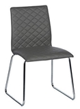 Show details for Dining chair Black Red White Helena Gray