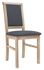 Picture of Dining chair Black Red White Luttich Light Brown / Gray