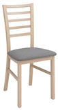 Show details for Dining chair Black Red White Marynarz Poziom / 2 Taupe