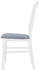 Picture of Dining chair Black Red White Marynarz White / Gray