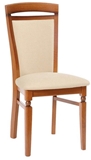 Show details for Dining chair Black Red White Natalia Beige / Brown
