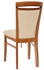 Picture of Dining chair Black Red White Natalia Beige / Brown