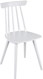 Show details for Dining chair Black Red White Patychaki White
