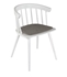 Picture of Dining chair Black Red White Patyczak White