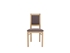 Picture of Dining chair Black Red White Porto Brown
